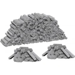 WizKids Deep Cuts Unpainted Miniatures Wave 10: Piles of Wood,RPG (D&D и др.) / D&D Миниатюри