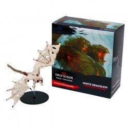 Dungeons & Dragons Fantasy Miniatures: Icons of the Realms - Rage of Demons - White Dracolich Premium Figure,RPG (D&D и др.) / D&D Миниатюри / Icons of the Realms