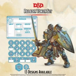 Dungeons & Dragons RPG 5th Edition: Paladin Token Set (Player Board & 22 tokens),RPG (D&D и др.) / D&D аксесоари