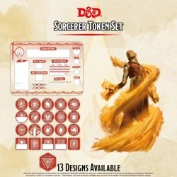 Dungeons & Dragons RPG 5th Edition: Sorcerer Token Set (Player Board & 22 tokens),RPG (D&D и др.) / D&D аксесоари