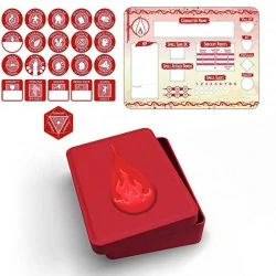 Dungeons & Dragons RPG 5th Edition: Sorcerer Token Set (Player Board & 22 tokens),RPG (D&D и др.) / D&D аксесоари