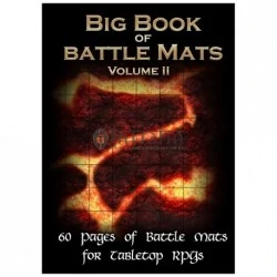 Loke Battle Mats: The Big Book of Battle Mats Volume II (12x8", A4, 60 pages),RPG (D&D и др.) / D&D аксесоари