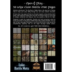 Loke Battle Mats: The Big Book of Battle Mats Volume II (12x8", A4, 60 pages),RPG (D&D и др.) / D&D аксесоари