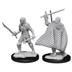 WizKids Pathfinder Battles Deep Cuts Unpainted Miniatures: Wave 13 Elf Fighter Male,RPG (D&D и др.) / D&D Миниатюри