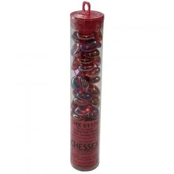 Chessex: Iridized Crystal Red Gaming Stones (40) вХоби продукти