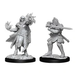 Dungeons & Dragons Nolzur`s Marvelous Miniatures: Wave 15 Hobgoblin Male Fighter & Hobgoblin Female Wizard,RPG (D&D и др.) / D&D Миниатюри
