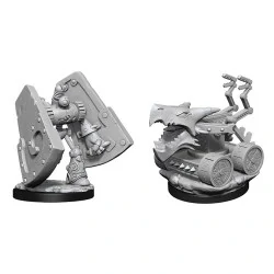 Dungeons & Dragons Nolzur`s Marvelous Miniatures: Wave 15 Stone Defender & Oaken Bolter,RPG (D&D и др.) / D&D Миниатюри