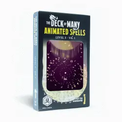 Dungeons & Dragons RPG 5th Edition: The Deck of Many Animated Spells Level 3, Vol. 1 + 2 (A-M/Ma-Z),RPG (D&D и др.) / D&D аксесоари