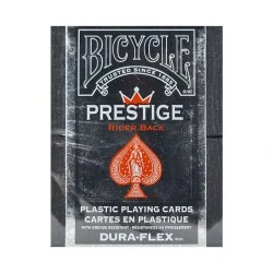 Bicycle Prestige 100% Plastic Poker Playing Card Deck - Red Raider Back вКарти за игра