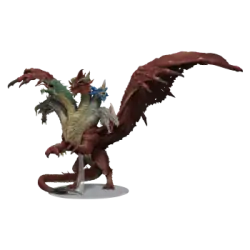 Dungeons & Dragons Fantasy Miniatures: Icons of the Realms - Aspect of Tiamat Premium Figure,RPG (D&D и др.) / D&D Миниатюри