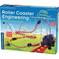 Thames & Kosmos Roller Coaster Engineering STEM Experiment Kit (английско издание) - STEM експериментален комплект вSTEM & Образователни игри