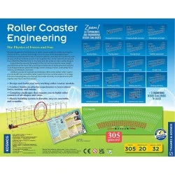Thames & Kosmos Roller Coaster Engineering STEM Experiment Kit (английско издание) - STEM експериментален комплект вSTEM & Образователни игри