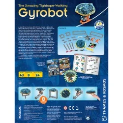 Thames & Kosmos Tightrope-walking Gyrobot STEM Experiment Kit (английско издание) - STEM експериментален комплект вSTEM & Образователни игри