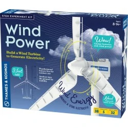 Thames & Kosmos Wind Power STEM Experiment Kit (английско издание) - STEM експериментален комплект вSTEM & Образователни игри