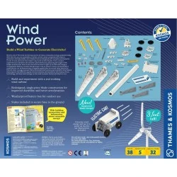 Thames & Kosmos Wind Power STEM Experiment Kit (английско издание) - STEM експериментален комплект вSTEM & Образователни игри