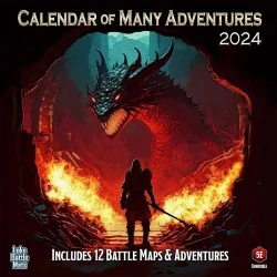 2024 Calendar of Many Adventures,RPG (D&D и др.) / D&D аксесоари