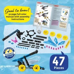 Thames & Kosmos Water Power – Rocket Propelled Vehicles STEM Experiment Kit (английско издание) - STEM експериментален комплект вSTEM & Образователни игри