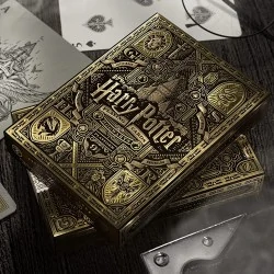 Theory11 Harry Potter Hufflepuff Playing Cards Deck (Yellow) - карти за игра вКарти за игра