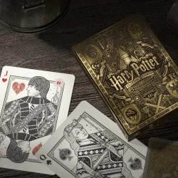 Theory11 Harry Potter Hufflepuff Playing Cards Deck (Yellow) - карти за игра вКарти за игра