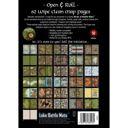 Loke Battle Mats: The Giant Book of Battle Mats Volume I Revised (16.5x12", A3, 62 pages),RPG (D&D и др.) / D&D аксесоари