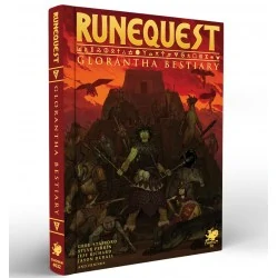 RuneQuest RPG: Roleplaying in Glorantha Bestiary (Hardcover),RPG (D&D и др.) / RuneQuest RPG