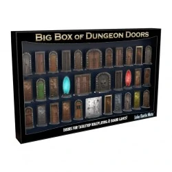 Loke Battle Mats: Big Box of Dungeon Doors (40 unique acrylic doors), RPG (D&D и др.) / D&D аксесоари