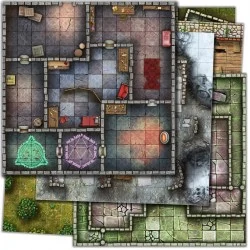 Loke Battle Mats: Calendar of Many Adventures 2025,RPG (D&D и др.) / D&D аксесоари