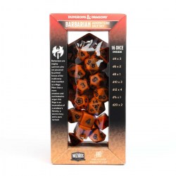 Dungeons & Dragons Adventure Dice - Bard: Blue / Green (16 dice), RPG (D&D и др.) / Комплекти зарове за D&D