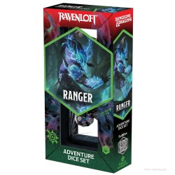 Dungeons & Dragons Adventure Dice - Ranger: Black/Blue (14 dice), RPG (D&D и др.) / Комплекти зарове за D&D