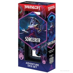 Dungeons & Dragons Adventure Dice - Warlock: Purple/Green (14 dice), RPG (D&D и др.) / Комплекти зарове за D&D