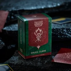 Dragon Shield Standard size License Sleeves - Magic: The Gathering Guildpact Series - Gruul Clans - Matte Dual Art Sleeves 2