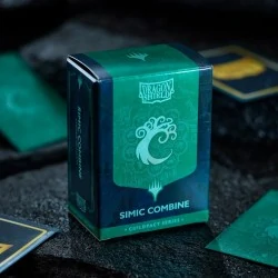 Dragon Shield Standard size License Sleeves - Magic: The Gathering Guildpact Series - Simic Combine - Matte Dual Art Sleeves 2