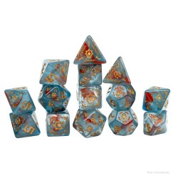 Dungeons & Dragons Adventure Dice - Cleric: Light Blue/Red(14 dice), RPG (D&D и др.) / Комплекти зарове за D&D