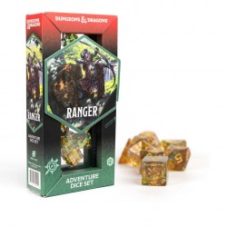 Dungeons & Dragons Adventure Dice - Ranger Multi-Colored (16 dice), D&D Dice Sets