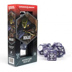 Dungeons & Dragons Adventure Dice - Rogue: Purple (15 dice), RPG (D&D и др.) / Комплекти зарове за D&D