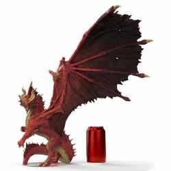 Dungeons & Dragons Icons of the Realms: Balagos, Ancient Red Dragon, RPG (D&D и др.) / D&D минита и фигурки / Icons и оцветени