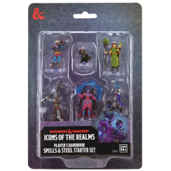 Dungeons & Dragons Icons of the Realms: Player's Handbook - Spells & Steel Starter Set, RPG (D&D и др.) / D&D минита и фигурки / Icons и оцветени