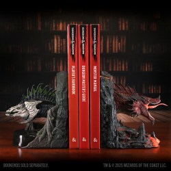 Dungeons & Dragons - Bookends - Black Dragon в STEM