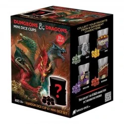 Dungeons & Dragons: Mini Dice Cups - Wave 2 (1 cup), Подаръци / STEM / Подаръчни зарове