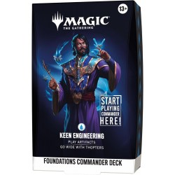 MTG: Foundations Starter Commander Deck - Keen Engineering (Magic: the Gathering 2026) в Commander