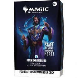 MTG: Foundations Starter Commander Deck - Keen Engineering (Magic: the Gathering 2026) в Commander