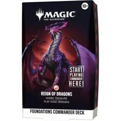 MTG: Foundations Starter Commander Deck - Reign of Dragons (Magic: the Gathering 2026) в Commander