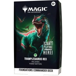 MTG: Foundations Starter Commander Deck - Tramplesaurus Rex (Magic: the Gathering 2026) в Commander