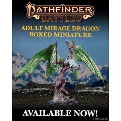 Pathfinder Battles: Adult Mirage Dragon (Boxed Miniature), RPG (D&D и др.) / D&D минита и фигурки / Icons и оцветени