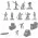 Pathfinder Battles Deep Cuts Unpainted Miniatures Wave 19 - Ship’s Crew Boxed Set,RPG (D&D и др.) / D&D Миниатюри