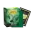 Dragon Shield Standard Sleeves - Non-glare Dual Matte Might (Green) - матови протектори за карти (зелени) 100 бр. вАксесоари Dragon Shield