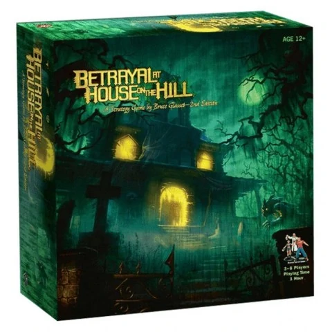 Betrayal at House on the Hill (2nd Edition, 2010) - кооперативна настолна игра,WOC266330000