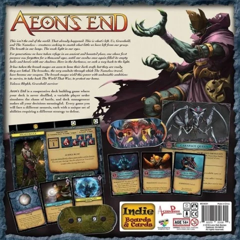 Aeon's End (2017, Second Edition) - кооперативна настолна игра с карти,IBCAED2