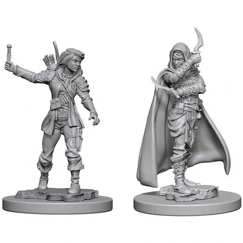 Pathfinder Battles Deep Cuts Unpainted Miniatures Wave 1 - Human Female Rogue,RPG (D&D и др.) / D&D Миниатюри