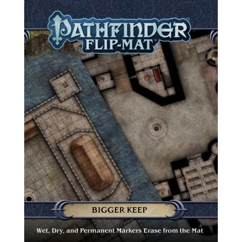 Pathfinder RPG: Flip-Mat - Bigger Keep - терени за игра за D&D и други ролеви игри,RPG (D&D и др.) / D&D / Pathfinder терен / карти
